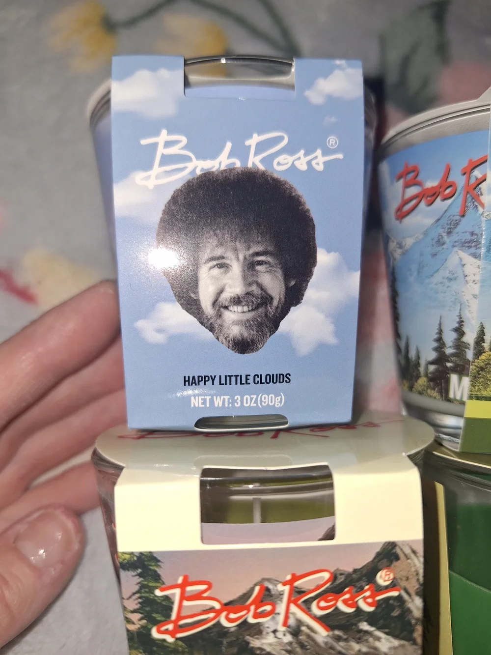 Bob Ross Scented Wax Melts - Assorted Colors Collectable All 4 - Picture 2 of 5
